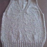 The Seafarer Vest, one of the Christmas At Sea patterns you can knit