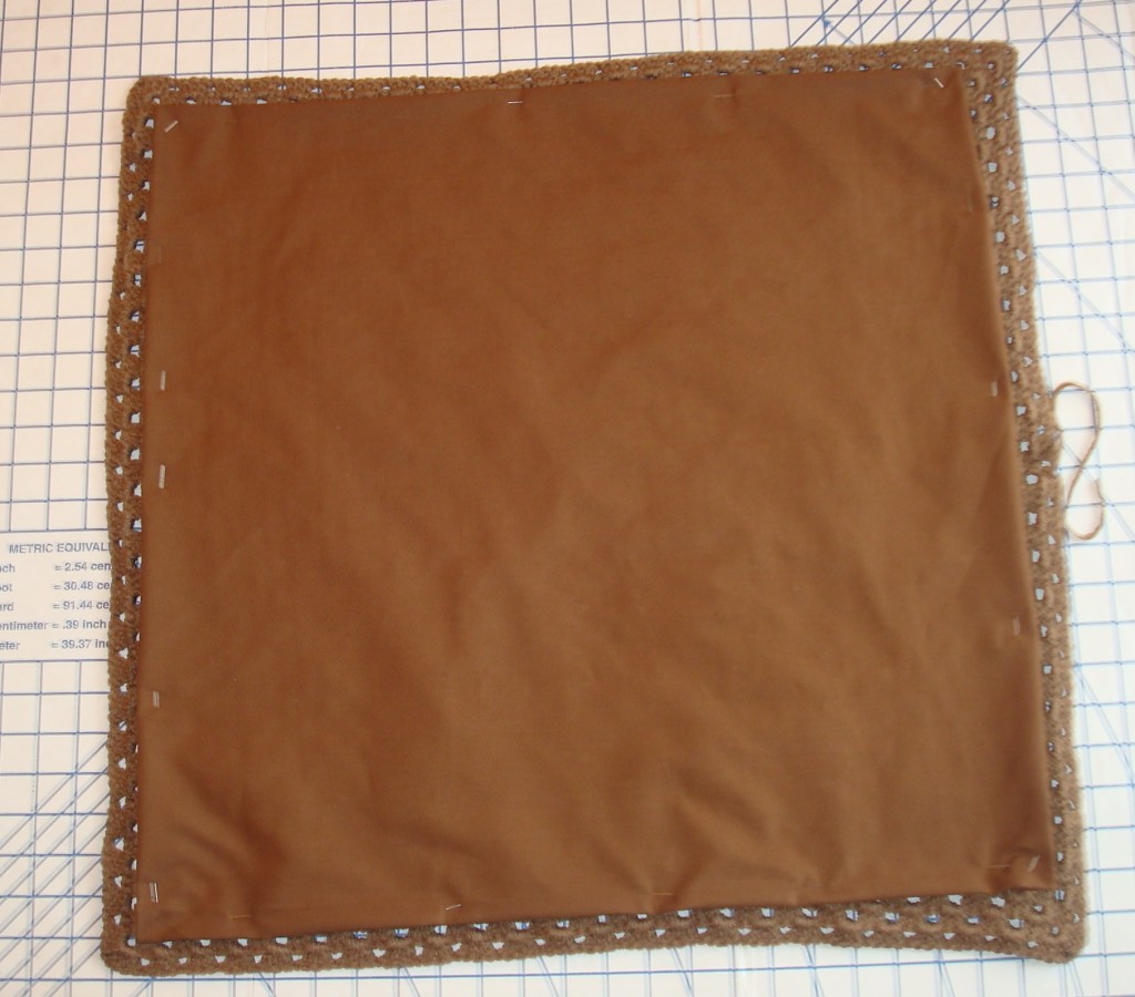 The lining is added BEFORE the sides and top.