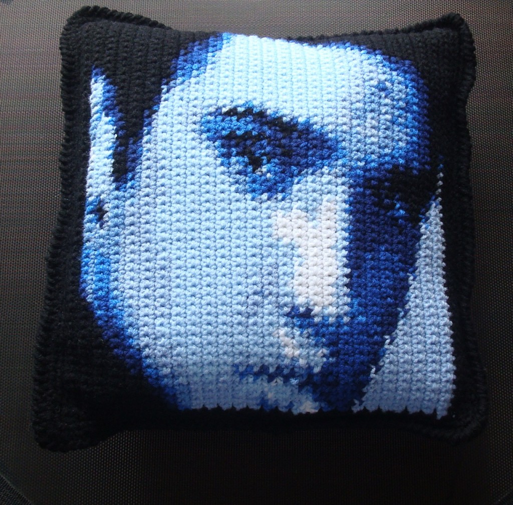 My Blue Elvis CBN pillow