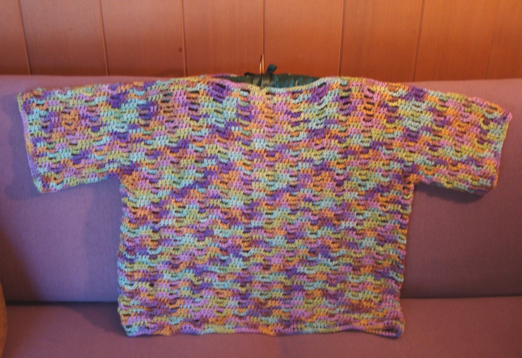 My finished crochet top
