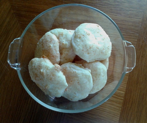 Pao de Queijo minus the two I had for breakfast